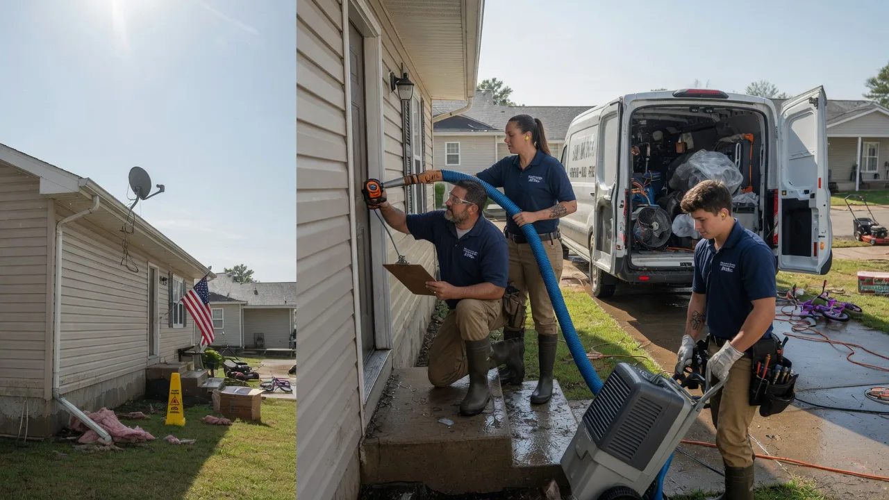 Ceiling Water Damage Restoration in Partlow, VA near me