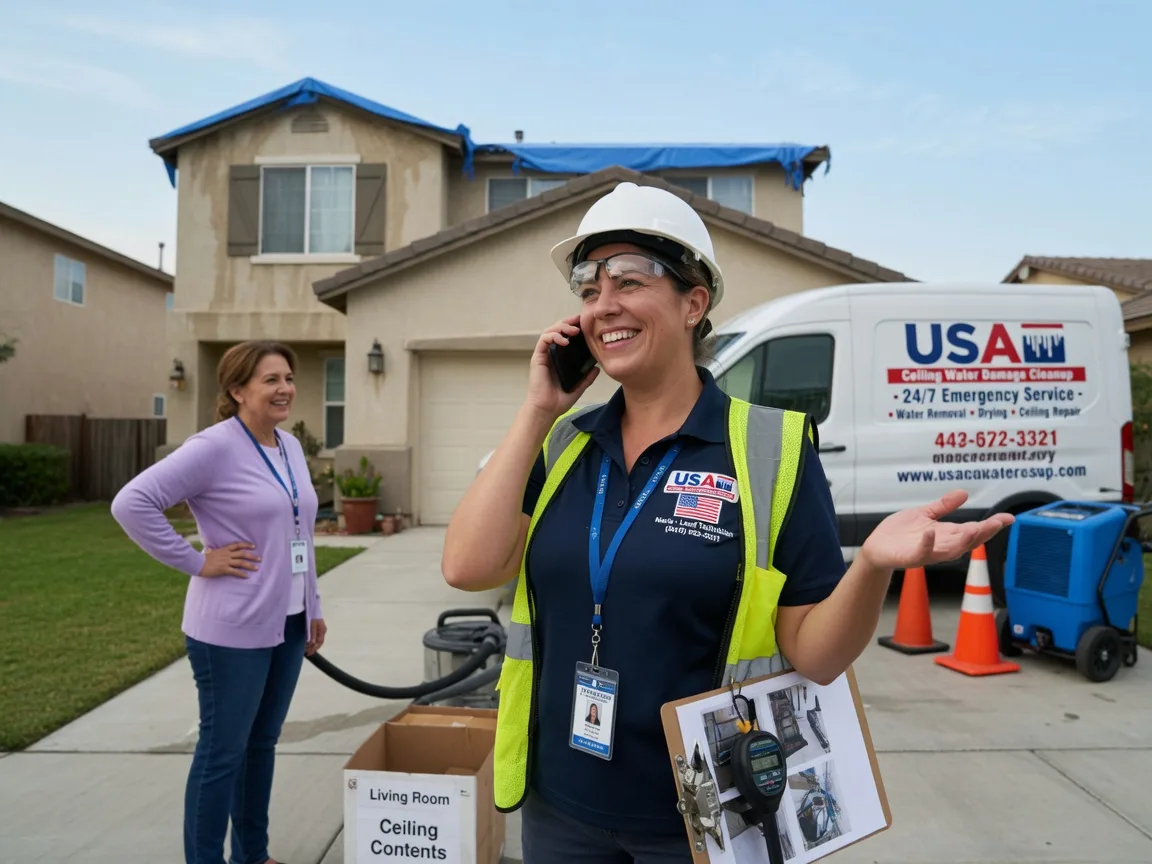 Ceiling Water Damage Restoration Partlow, VA FAQs